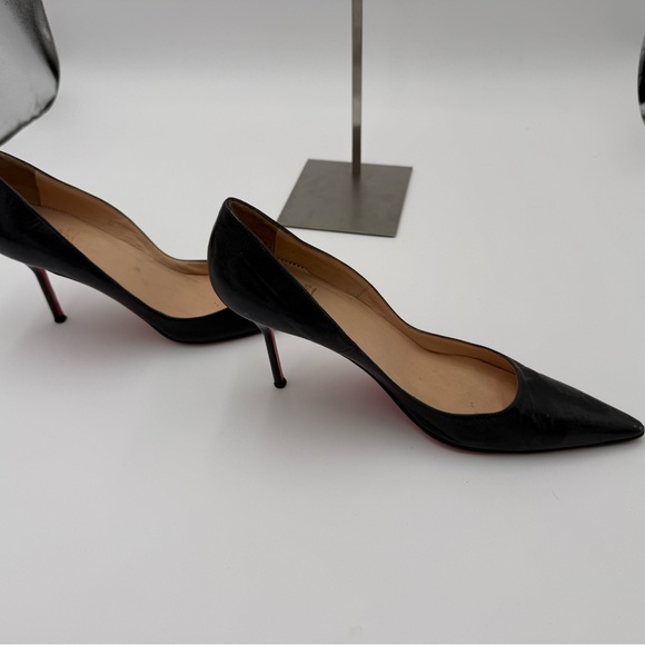 Christian Louboutin Black Pointed Heels - Picture 3 of 12